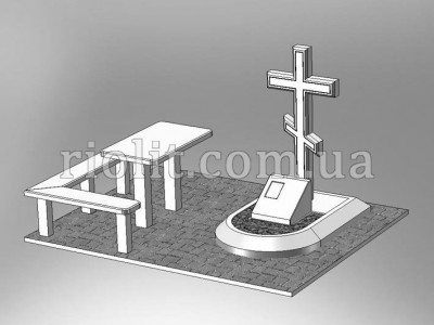 Pamyatnik_krest_c_zolotom_model